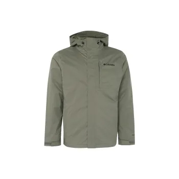 Columbia Omni Heat Waterproof Thermal Heat Reflective Windbreaker Jacket Men's Green