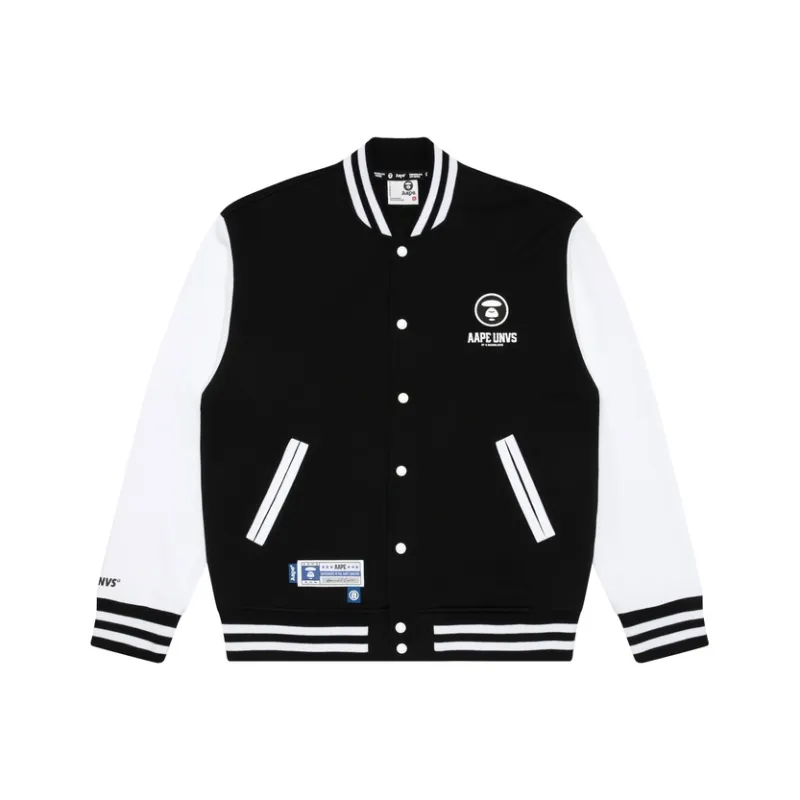 Aape Baseball Jerseys Men Black BKX-0