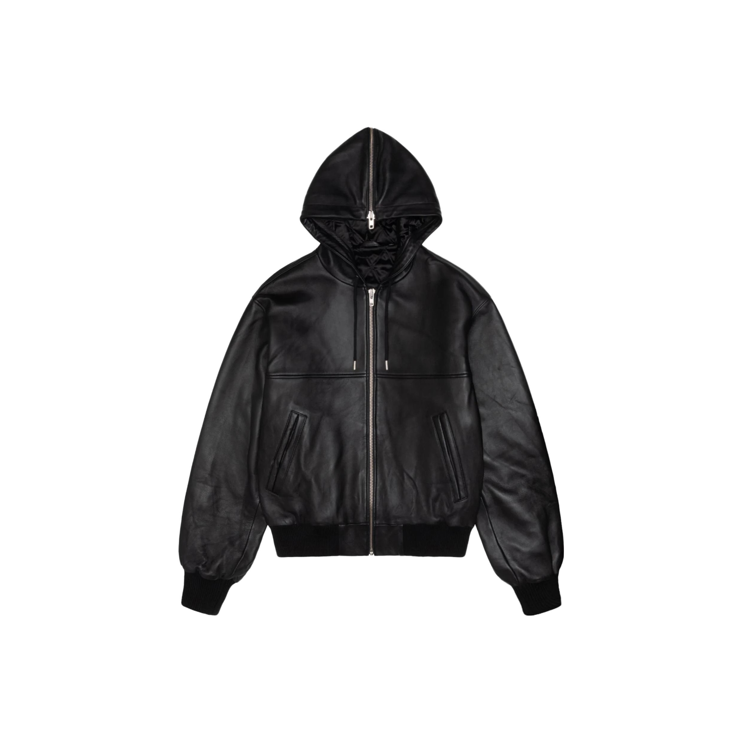 Stussy Ss Link Leather Bomber Jacket XL - POIZON