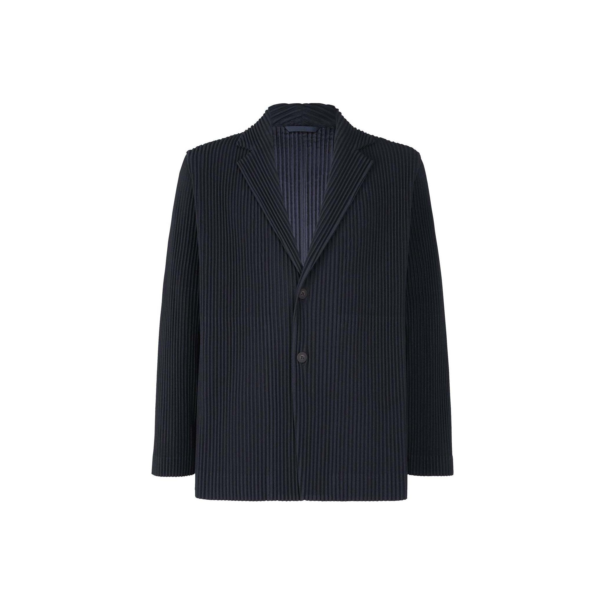 激レア ISSAY MIYAKE プリーツ 肉厚 ブルゾン ユニセックス シャツ