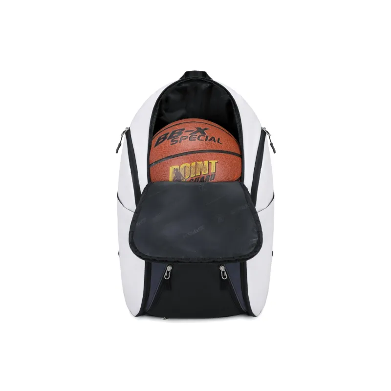 ZUOFEIFAN Fabric Backpack Unisex Black & White-2