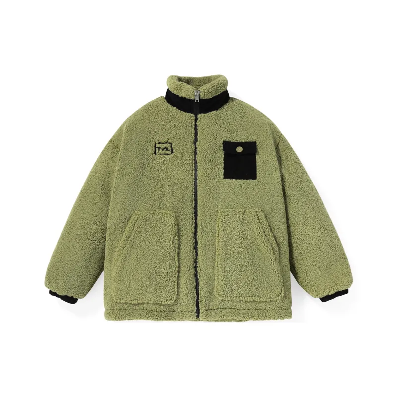 TVX Letter Stand Collar Loose Fit Puffer Jacket Unisex-3