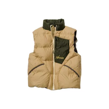 NANGA MAZENO RIDGE VEST Vest Unisex Beige Yellow