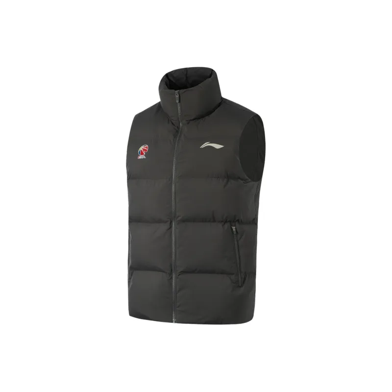 LiNing Basketball Collection Vest Men Obsidian Gray-0