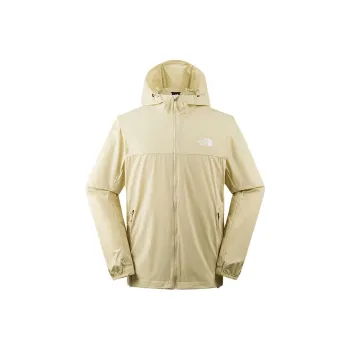 THE NORTH FACE Breathable Water Resistant Windproof UV Protection Sun Protection Clothing Men's Khaki