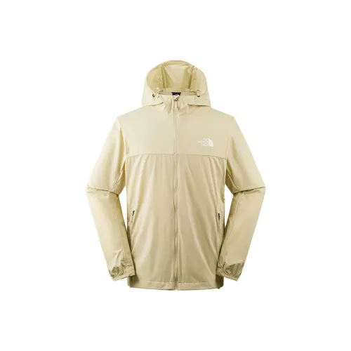 THE NORTH FACE Breathable Water Resistant Windproof UV Protection Sun Protection Clothing Men's Khaki