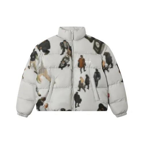 TGNS Puffer Jacket Unisex Ice Gray