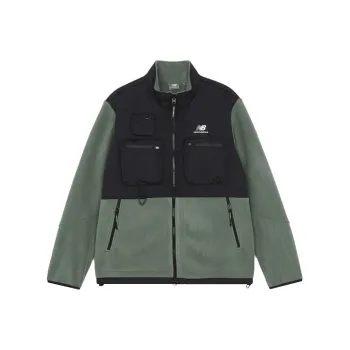 New Balance Jackets Coats Unisex Black Green