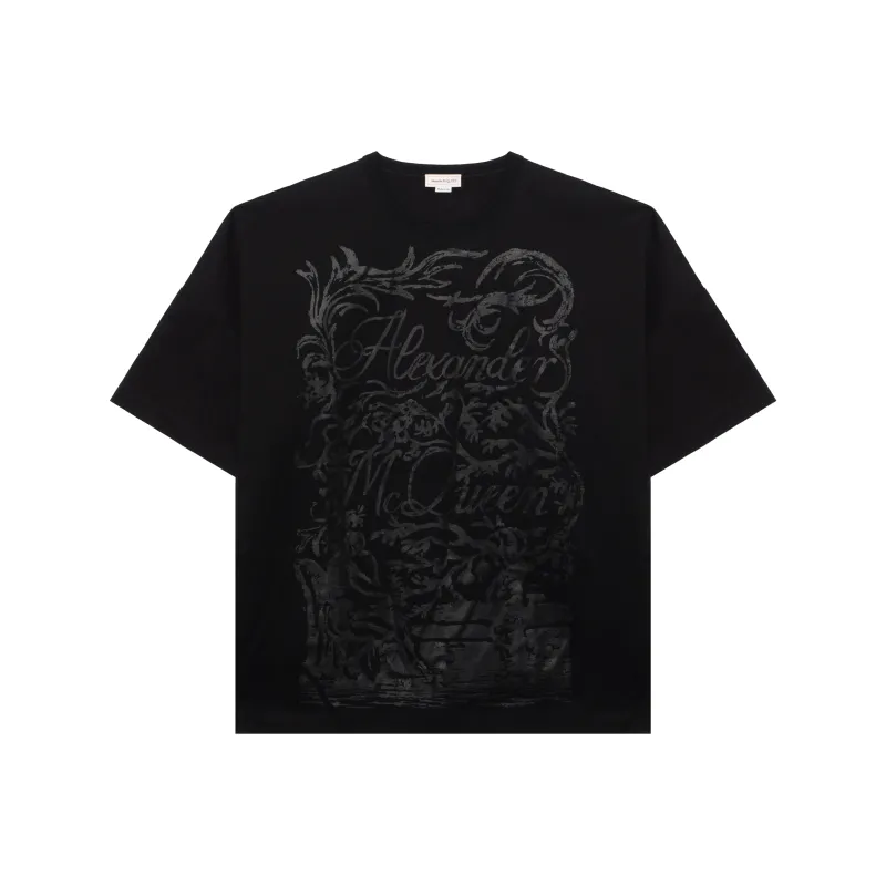Alexander McQueen SS22 T Shirt Men's Black-0