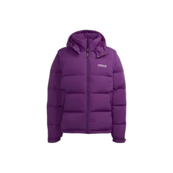 Adidas Originals Classic Clover Series Down Jacket Men's Purple