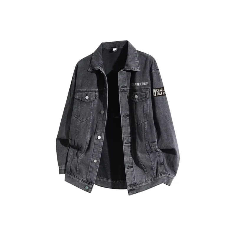 CHARLIE GOLF Denim Jacket Unisex-2