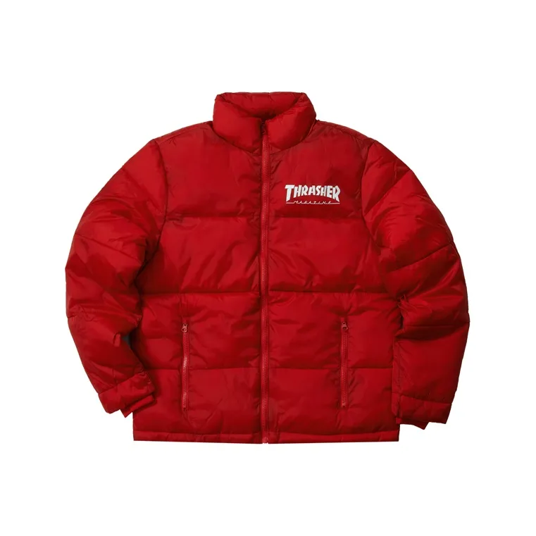 Thrasher Puffer Jackets Unisex-2