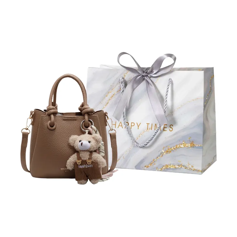 Miss Angel PU Crossbody One Shoulder Handbag Regular Women's Multicolor-18