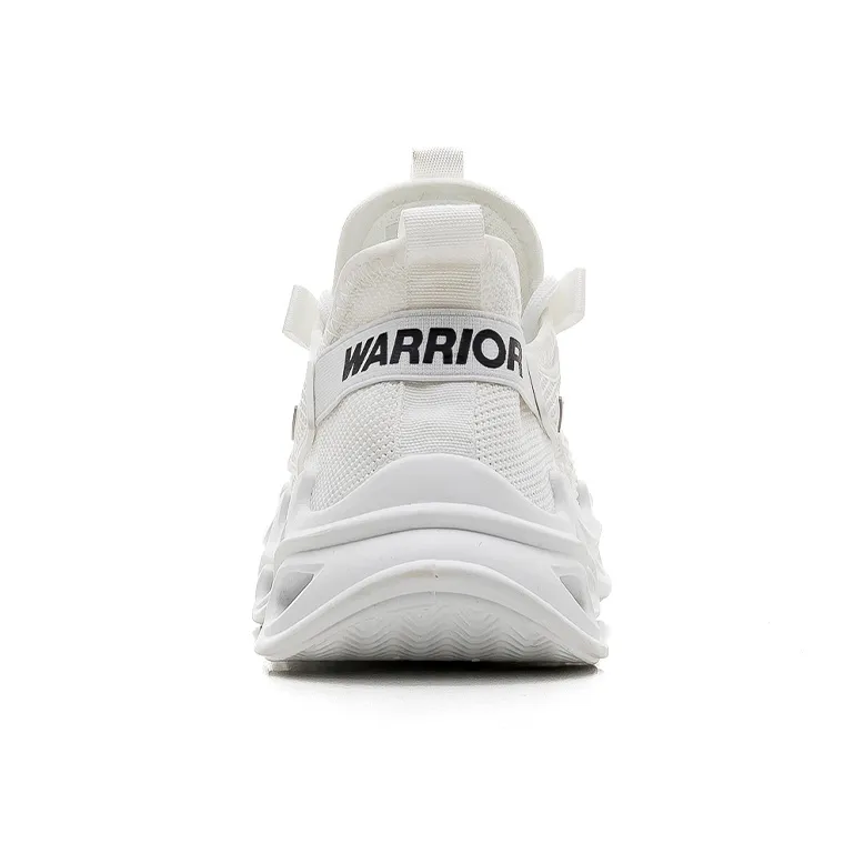 WARRIOR Running Shoes Men Low Top White-2