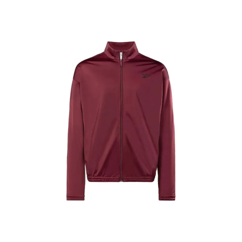 Reebok x VECTOR / 1008530 Identity Knit Track Jacket Jackets Coats Unisex Classic Chestnut-0