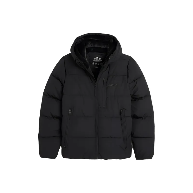 Hollister Jackets Men Black-0