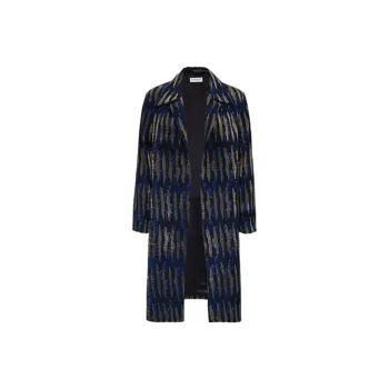 DRIES VAN NOTEN Coats Unisex Blue