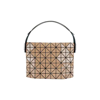 ISSEY MIYAKE Vinyl Chloride Resin Baguette Bag Handbag, Shoulder Bag Women's Light Umber