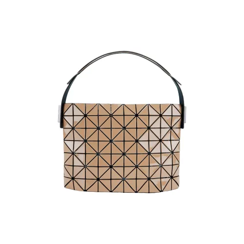 ISSEY MIYAKE Vinyl Chloride Resin Baguette Bag Handbag, Shoulder Bag Women's Light Umber