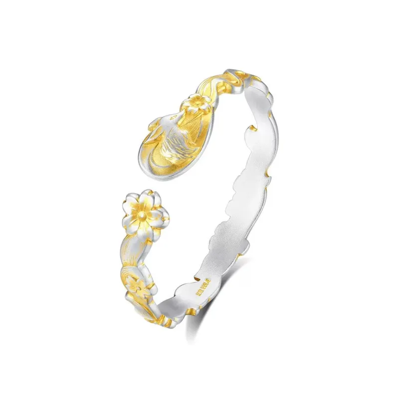 COISE 999 Fine Silver Bangles Women's-0