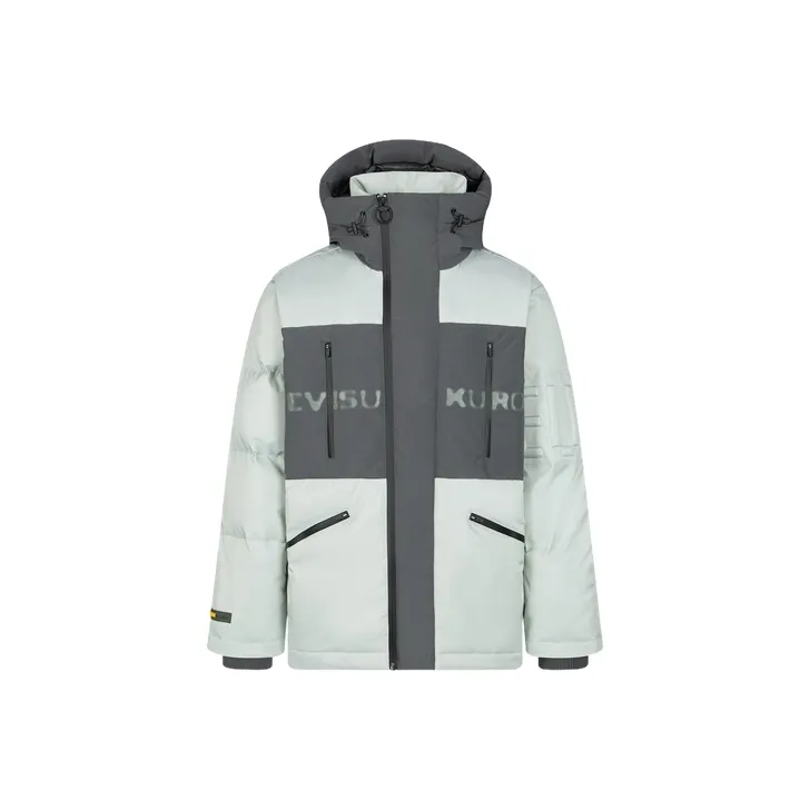 EVISU Down Jackets Men Gray-0