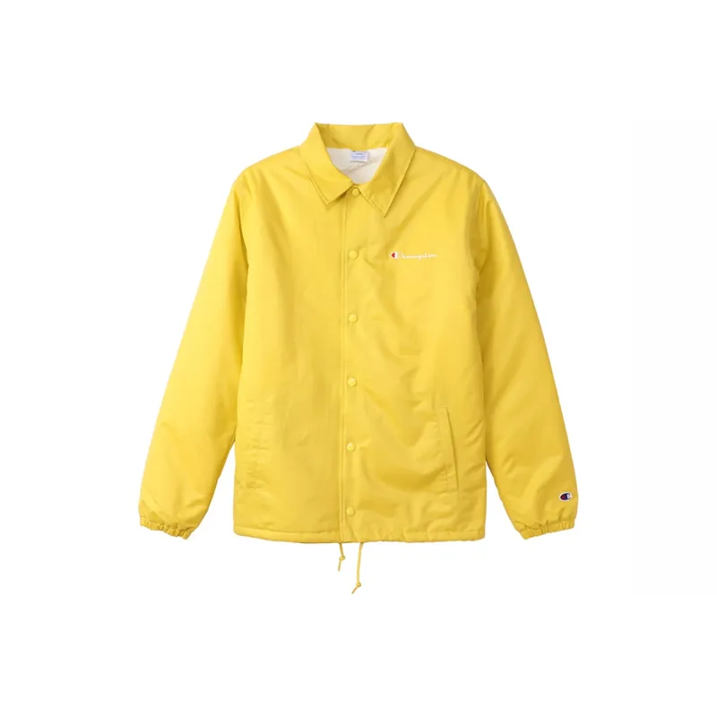 Champion FW21 Velvet-feel Coat Japan Version Unisex Yellow-0