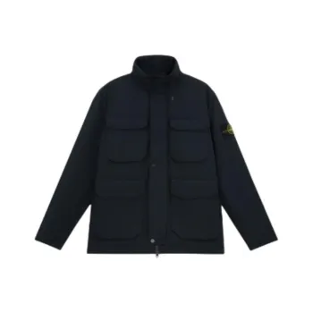 STONE ISLAND Compass Badge Funnel Neck Puffer Jacket