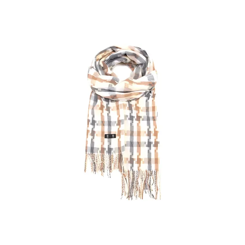 BAIJUAN Knit Scarves Unisex-3