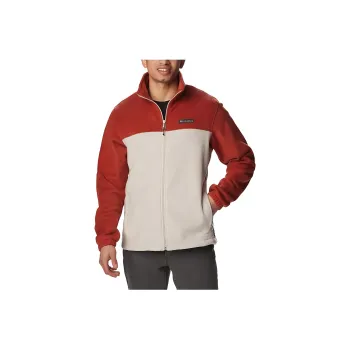 Columbia x Orange Jackets Coats Men's Curved Red/Dark Color Stones