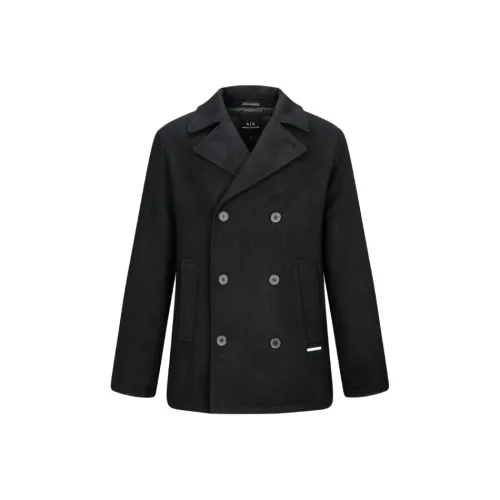 ARMANI EXCHANGE Coats Men Black