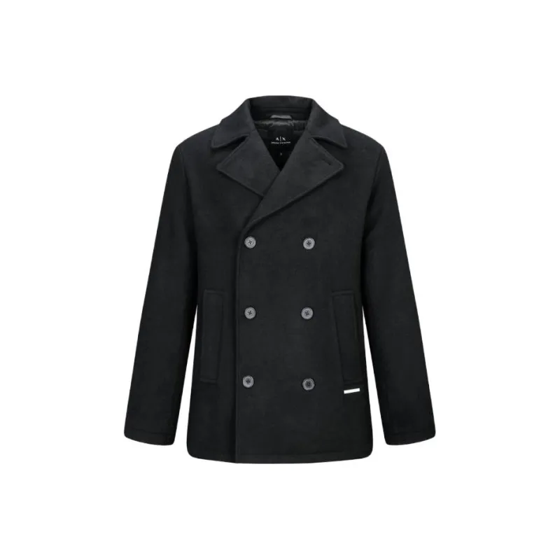 ARMANI EXCHANGE Coats Men Black-0