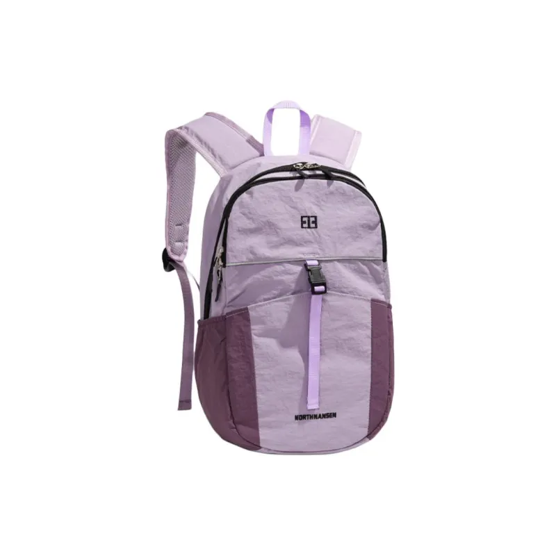 H YXIANG Oxford Backpack Unisex Purple/green/orange-0
