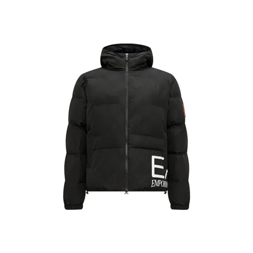 EMPORIO armani toe EA7 Puffer Jacket Men's Black
