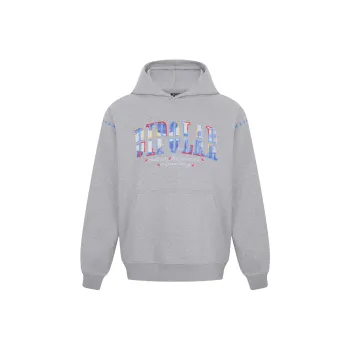 BIPOLAR Sweatshirt Unisex Heather Gray Navy Blue