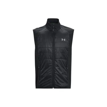 Under Armour Active Hybrid Vest Vest Unisex Black Shopping Bag Included