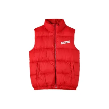 VERSACE Down Jackets Men Red