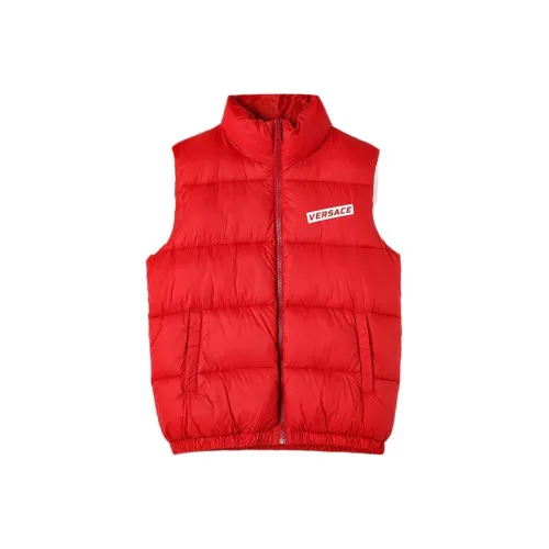 VERSACE Down Jackets Men Red