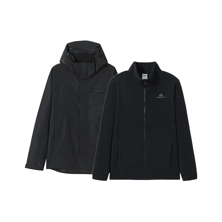 PIONEER CAMP Water-Resistant Windproof Breathable Wear-Resistant Warm Water-Repellent Windbreaker Jacket Unisex-8