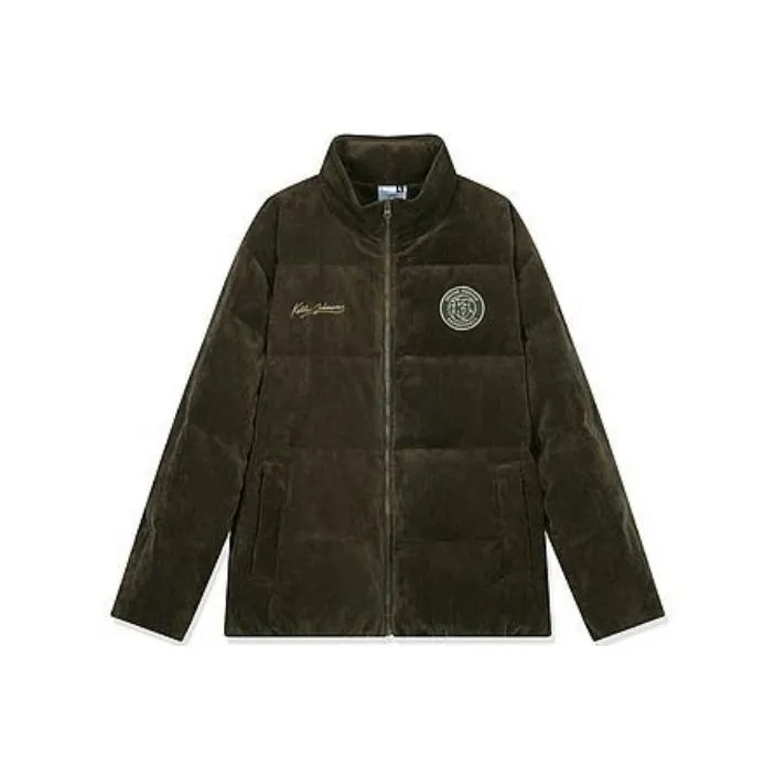 QIAODAN Down Jackets Men Dark Umber Green-0
