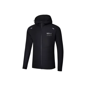 361° Waterproof And Windproof Windbreaker Jacket Men's Winter Training Black