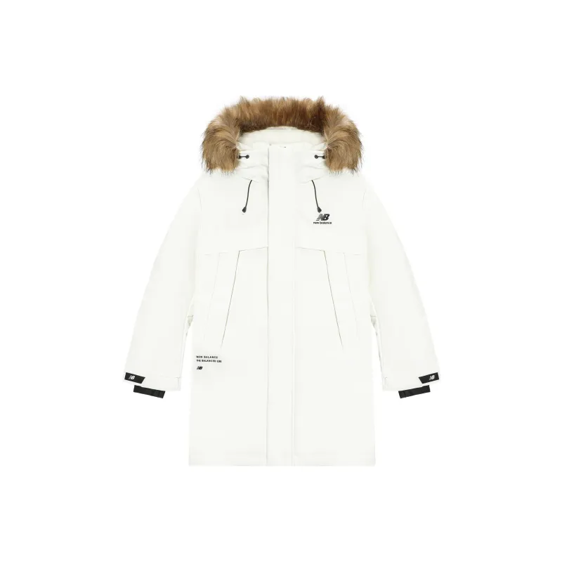 New Balance Down Jacket Winter Unisex White-0