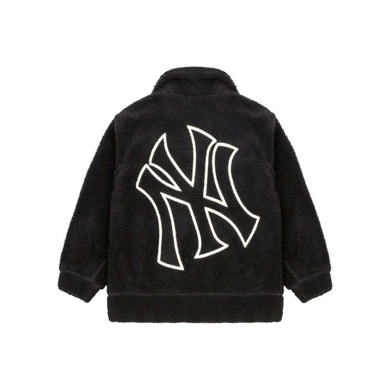 MLB New York Yankees Velvet Jackets Unisex Black-0