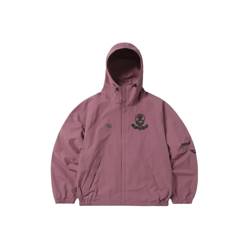 Thisisneverthat X Grateful Dead Jackets Unisex Peach Pink-0