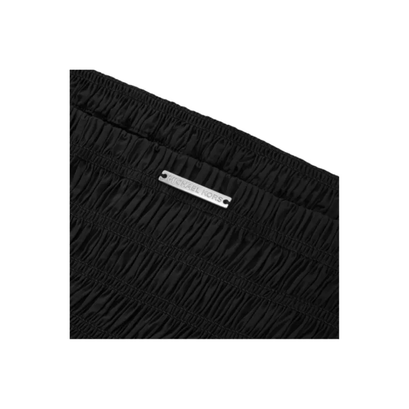 MICHAEL KORS SS25 Crop Top Women's Black-2