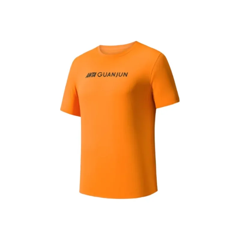Anta Outdoor Collection T Shirt Men's Sunset Glow Orange-0