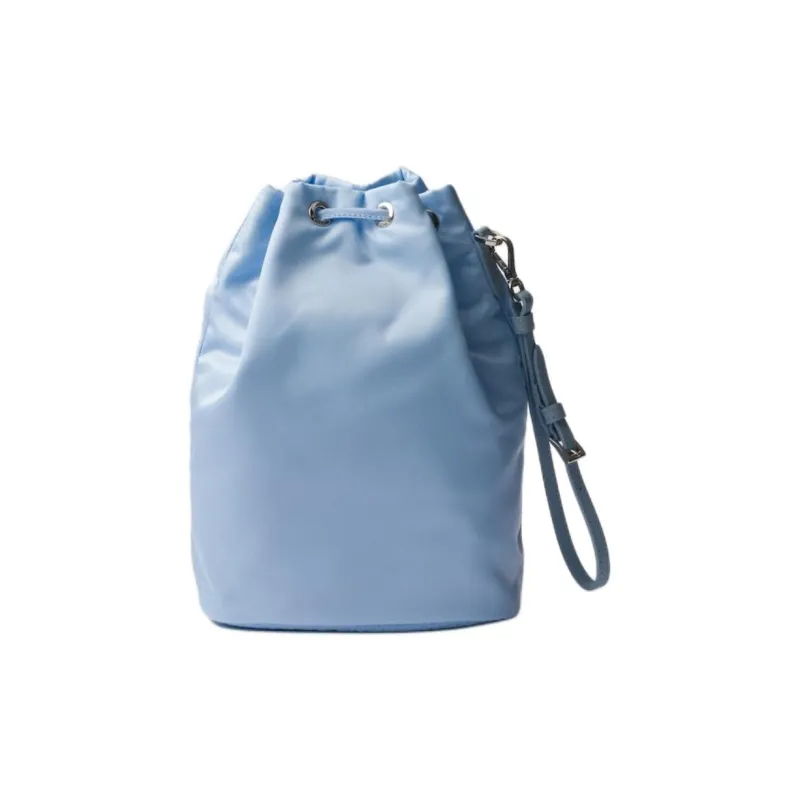 PRADA Re Nylon Recycled Nylon Handbag Women's Light Blue-3