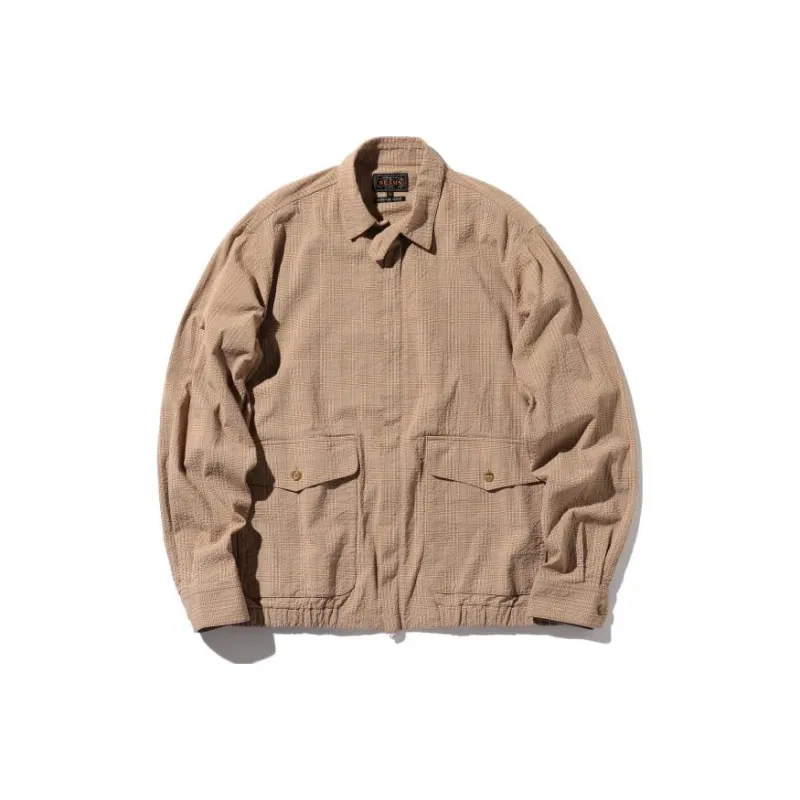 Beams Jackets Men Brown-0