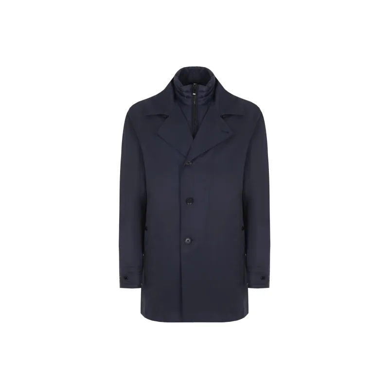 HUGO BOSS Coat Men's Marine Blue-0