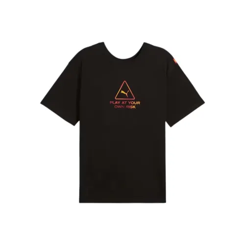 PUMA Playera De Básquet Scoot Caution Boxy Para Hombre