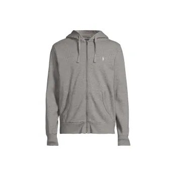 Polo Ralph Lauren Pony Embroidered Zip Up Hoodie